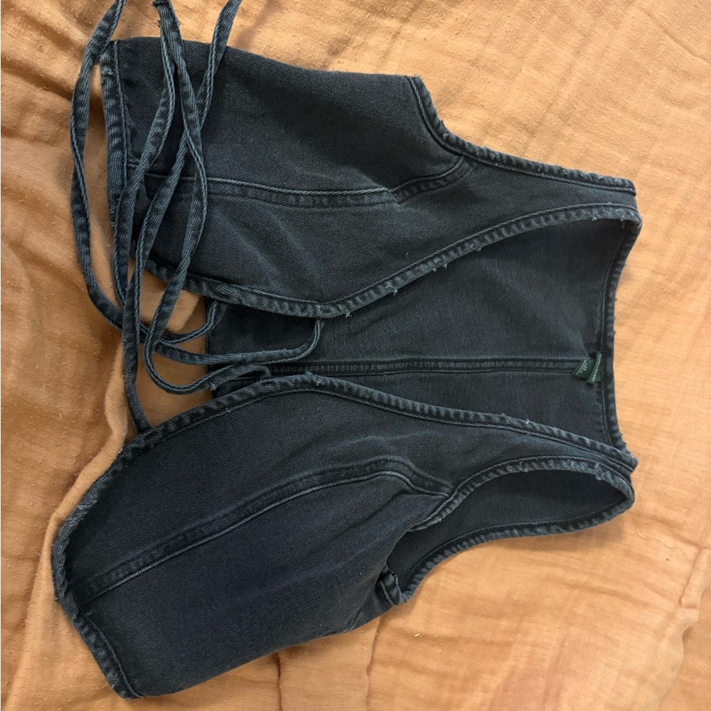 Wild Fable Black Sleeveless Top